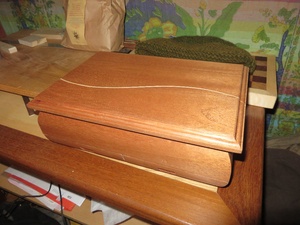 Boite à bijoux façon Copains des Copeaux