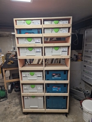 Meuble rangement systainer