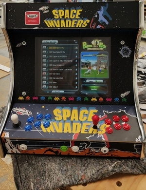 Borne d'arcade type Bartop