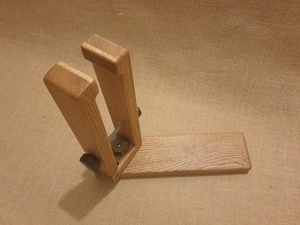 Valet de couture sur cuir