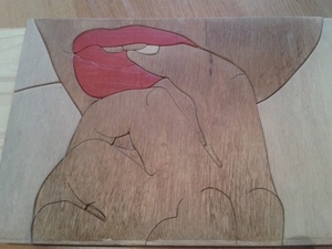 Création Bouche sensuelle