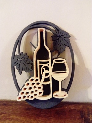 Plaque de porte de cave