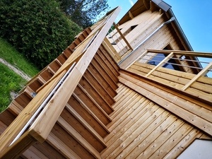 Extension en bois à Samoreau