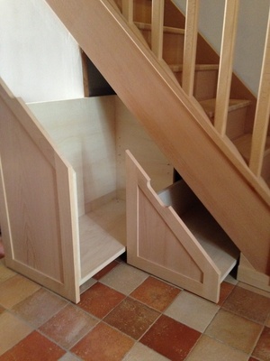Placard sous escalier