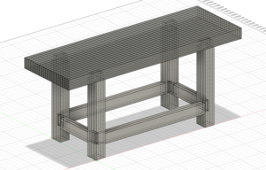L'anarchist's workbench paramétrique de Christopher Schwarz