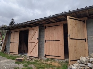 Les portes de mon atelier