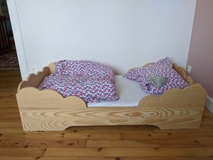 Lit enfant nuage (type Montessori)