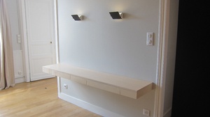 Bureau et bibliothèque Lévitation -