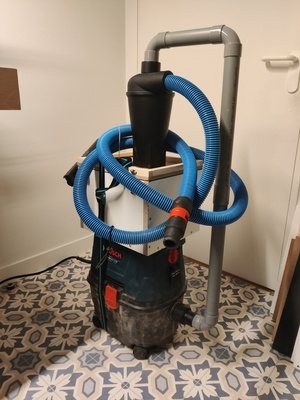 Aspiration cyclonique d'atelier