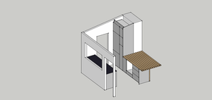 Cuisine sans poignée