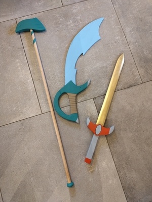 Les armes des légendaires