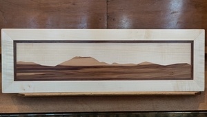 Silhouette de montagnes