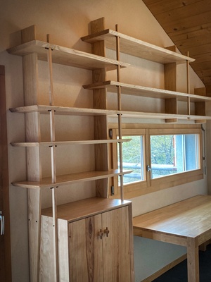 Bibliothèque-étagères