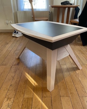 Table basse en arêtier