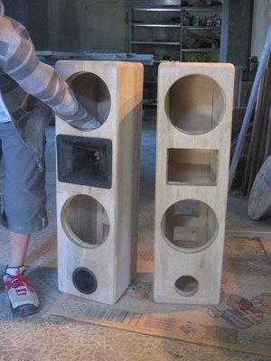 Enceinte chene et mdf