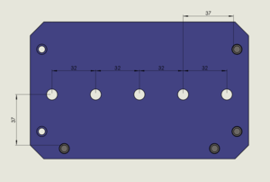 Gabarit systeme 32 - Impression 3D