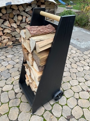 Chariot pour bois de chauffage