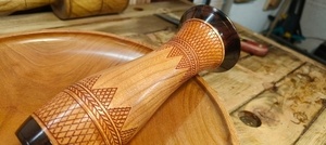 Un moulin à poivre à décor Sautivet