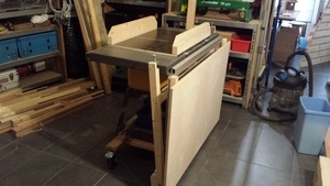 Extension amovible de scie sous table