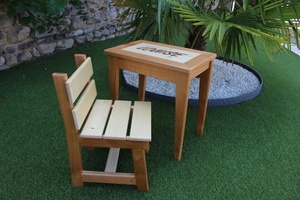 Table et chaise enfant