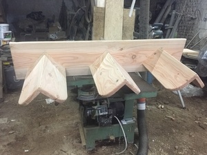 Porte selles en douglass