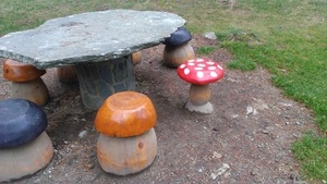 Tabourets champignons