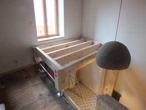 Mezzanine Bureau et Meuble d'entrée