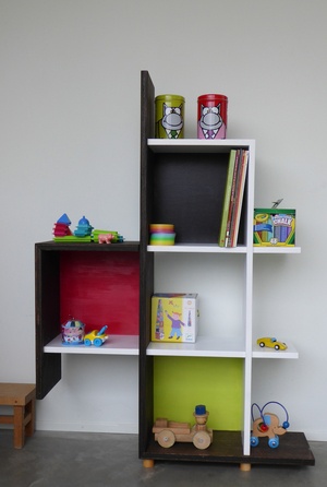 Bibliothèque - rangement - enfant