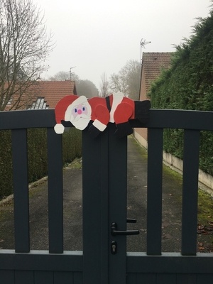 Noël - Bloque portail