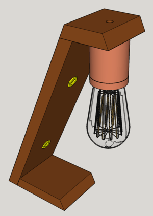 Lampe de bureau Vintage