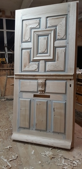 Porte pour une maison d'armateurs