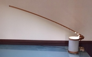 3° Lampe en latte de sommier