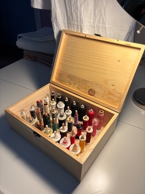 Boite à bobines de fils