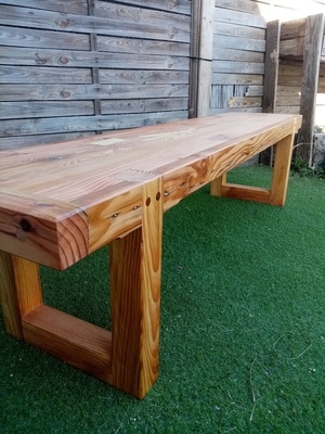 Paires de Banc rapiecé #1