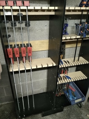 Rack a serre Joint en bois de recup