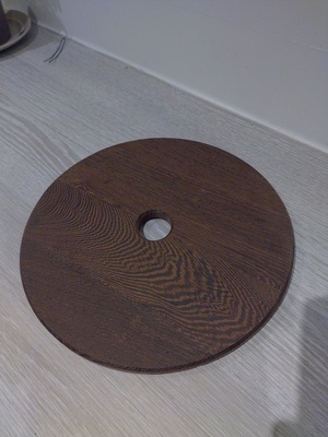 Dessous de table en wengé