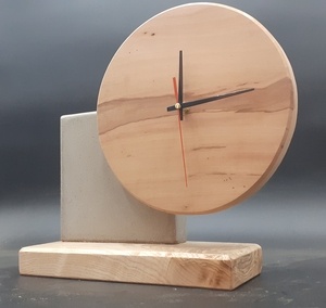 Horloge Bois / Mortier