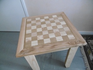 Table basse échiquier