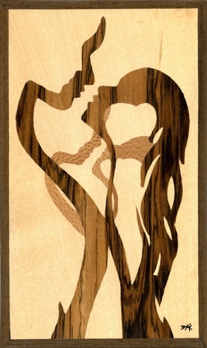 Tableaux en marqueterie