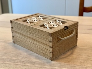 Boite à thé kumiko