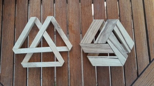 Dessous de plat télescopique