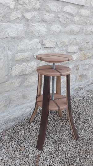 -encore- un tabouret réglable et tournant façon photomaton!