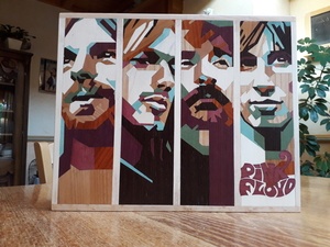 Marqueterie Pink Floyd
