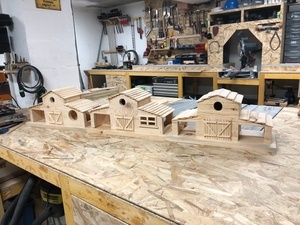 Nichoirs "Grange" (et mangeoire)