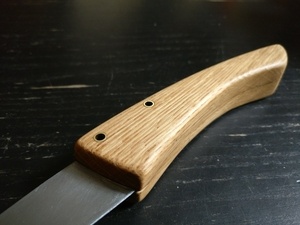 Premier essai de couteau