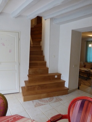 Escalier en chêne