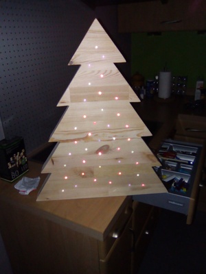 Sapin de noel lumineux