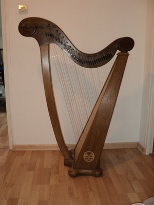 Harpe celtique 19 cordes