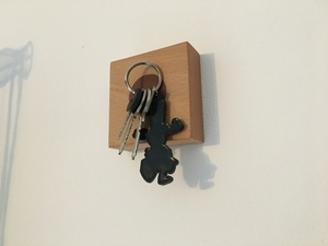 Accroche-clef sans crochet