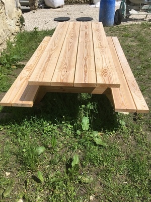 Table de jardin